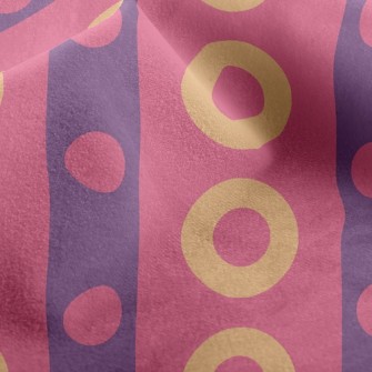 Big And Small Dot Lines Micro Fleece