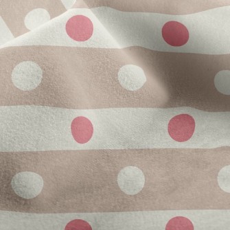 Dotted Lines Micro Fleece