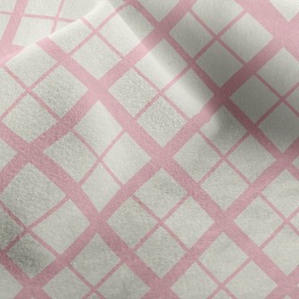Mesh Staggered Rhombus Micro Fleece