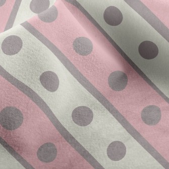 Dotted Lines Micro Fleece