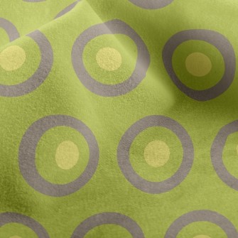 Kiwi Pulp Dots Micro Fleece