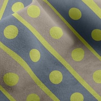 Dotted Lines Micro Fleece