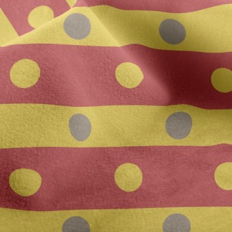 Dotted Lines Micro Fleece