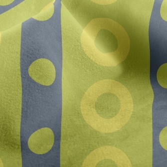 Big And Small Dot Lines Micro Fleece