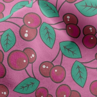 Petite Cherry Micro Fleece