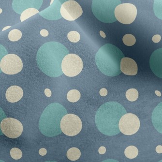 Overlapping Dots Micro Fleece