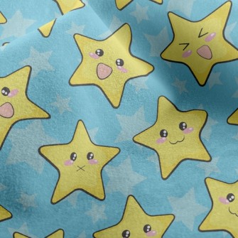 Cute Emoticon Star Micro Fleece