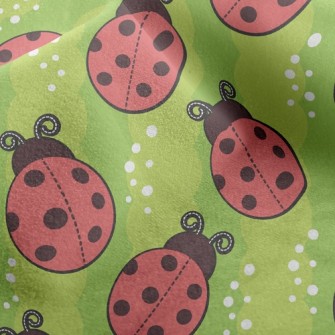 Cute Little Ladybug Micro Fleece