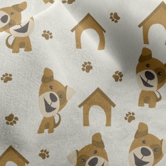 Big Head Dog House Micro Fleece