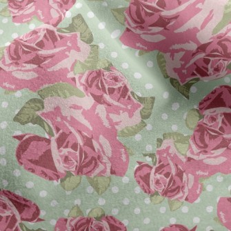Atmospheric Rose Garden Micro Fleece