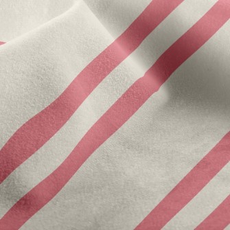 Classic Diagonal Stripes Micro Fleece