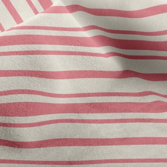 Thick And Thin Stripes Micro Fleece