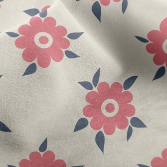 Small Beautiful Flowers Micro Fleece