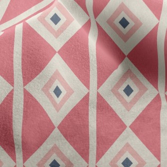 Layers Of Rhombus Micro Fleece