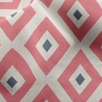 Layers Of Rhombus Micro Fleece