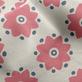 Lively Little Flowers Micro Fleece