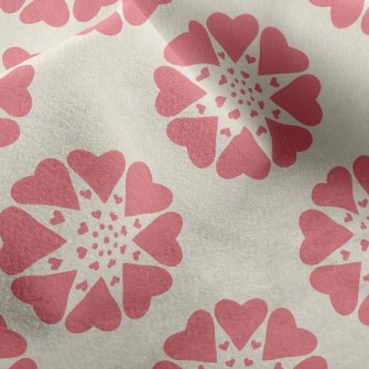 Love Combination Flowers Micro Fleece