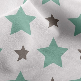 Big And Small Stars Micro Fleece
