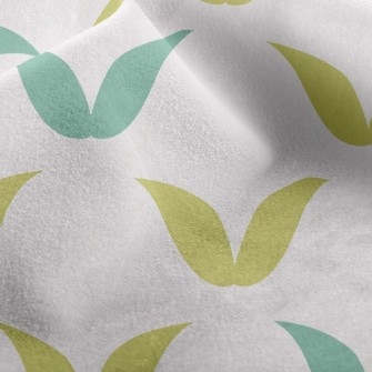 Small Leaves Micro Fleece