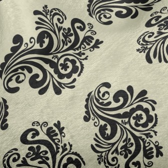 Damask Flowers Minky