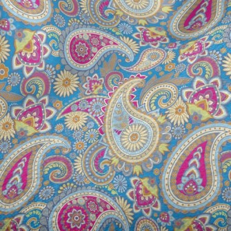 Bright Color Swirls Minky