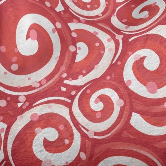 Red Spin Minky