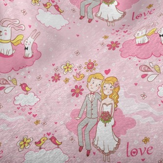 Couple In Love Minky