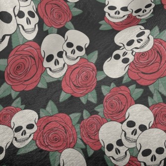Rock Rose Skull Minky