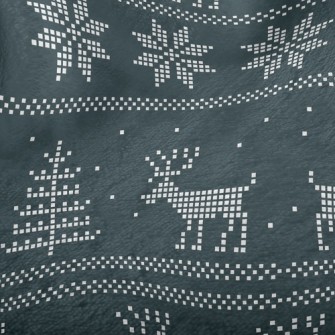 Christmas Moose Minky