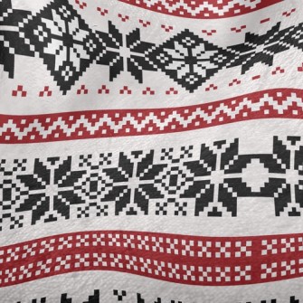 Snowflake Totem Minky