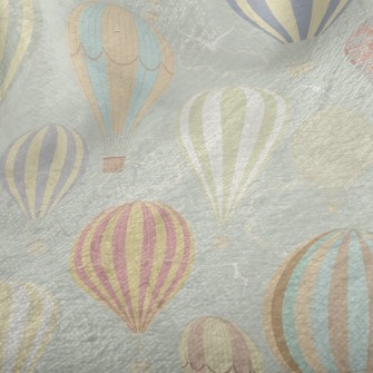 Flying Hot Air Balloon Minky