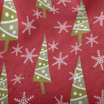 Snowflake Christmas Tree Minky