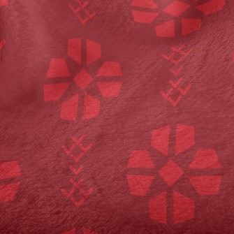Chinese Style Decoration Minky