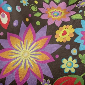 Colorful Ornate Pattern Minky