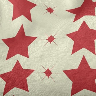 Row Of Stars Minky