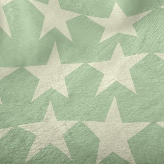 Simple Star Print Minky