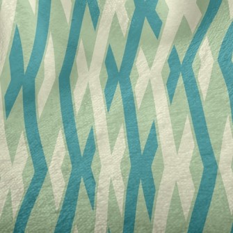 Two-Color Cross Lines Minky