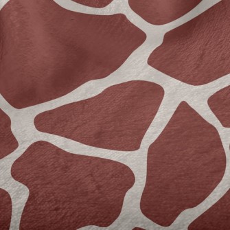 Nostalgic Giraffe Pattern Minky