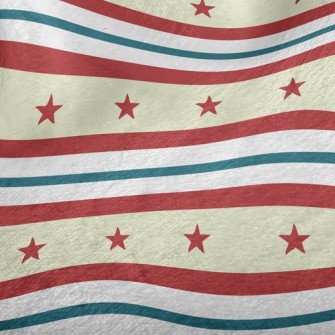 Striped Star Minky