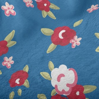Elegant Rose Floral Minky