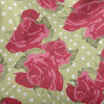 Big Rose Dot Minky