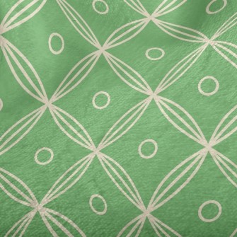 Circle Flower Interlaced Minky