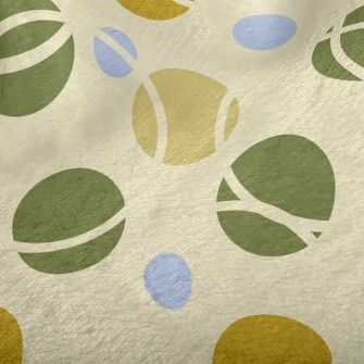 Colorful Lines Dots Minky