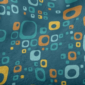 Fashion Geometric Cube Minky