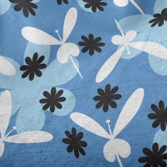 Romantic Floral Minky
