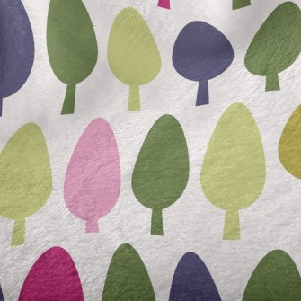 Cute Colorful Tree Minky