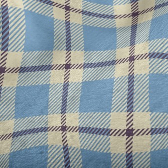 Clean And Tidy Plaid Minky