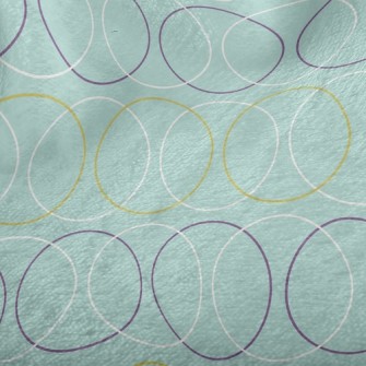 Visual Circle Lines Minky