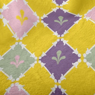 Bright Square Pattern Minky