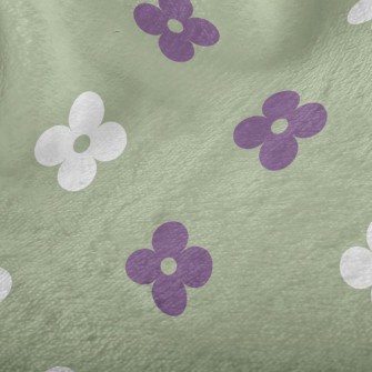 Temperament Two-Color Floret Minky